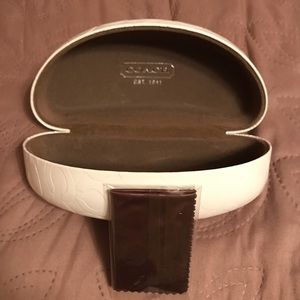 Coach Sunglasses Case & Cloth